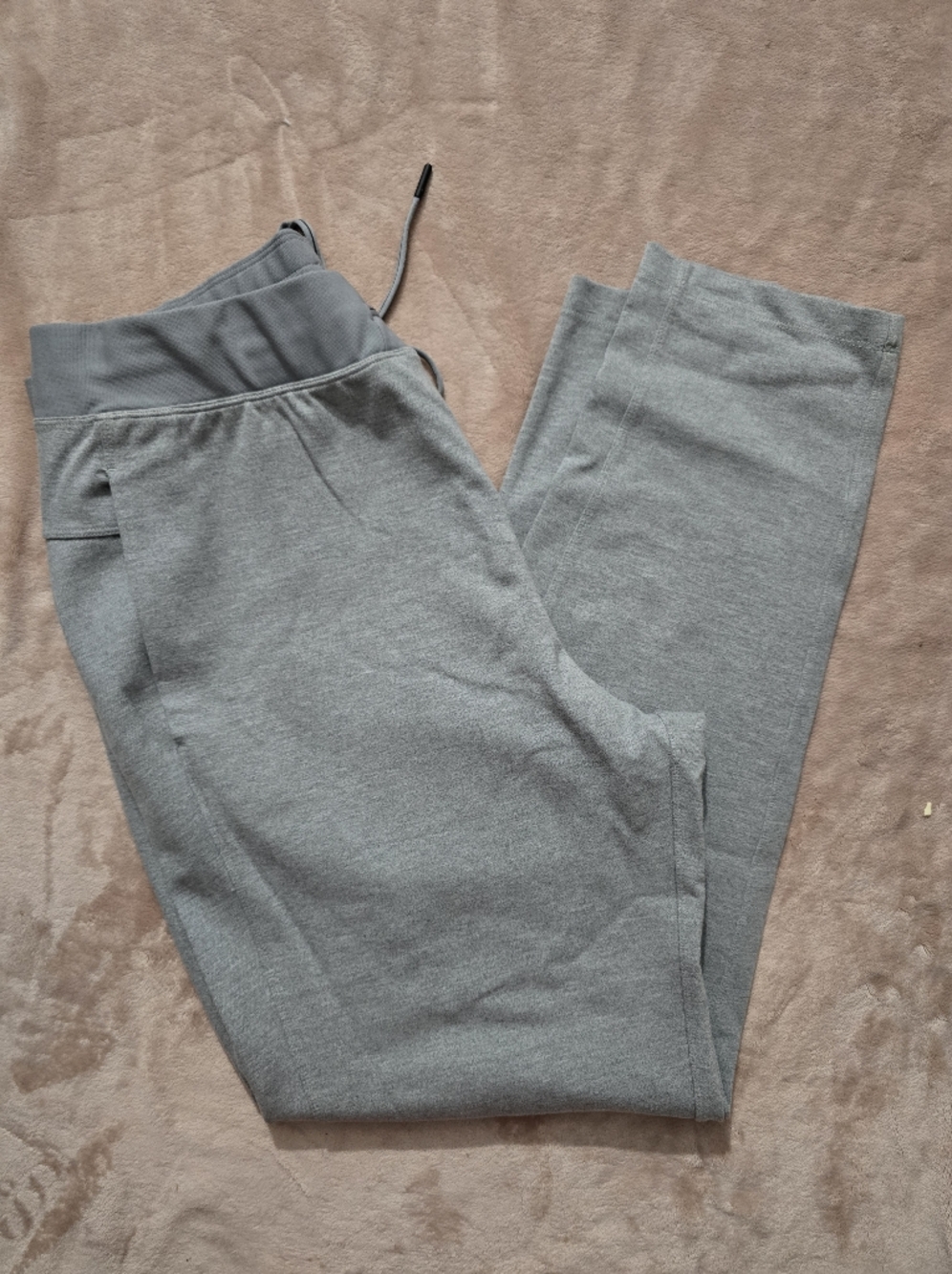 Lululemon Light Grey Pull On Leisure Sweat Casual Pants Size Xl